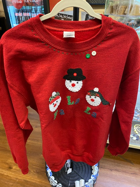 Fa La La Snowman Sweatshirt