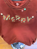 Merry - Ozark Hand Stitched Sweatshirt - Marron